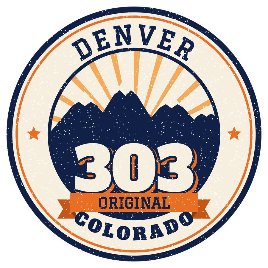 303 Original Denver Racerback Tank design graphic