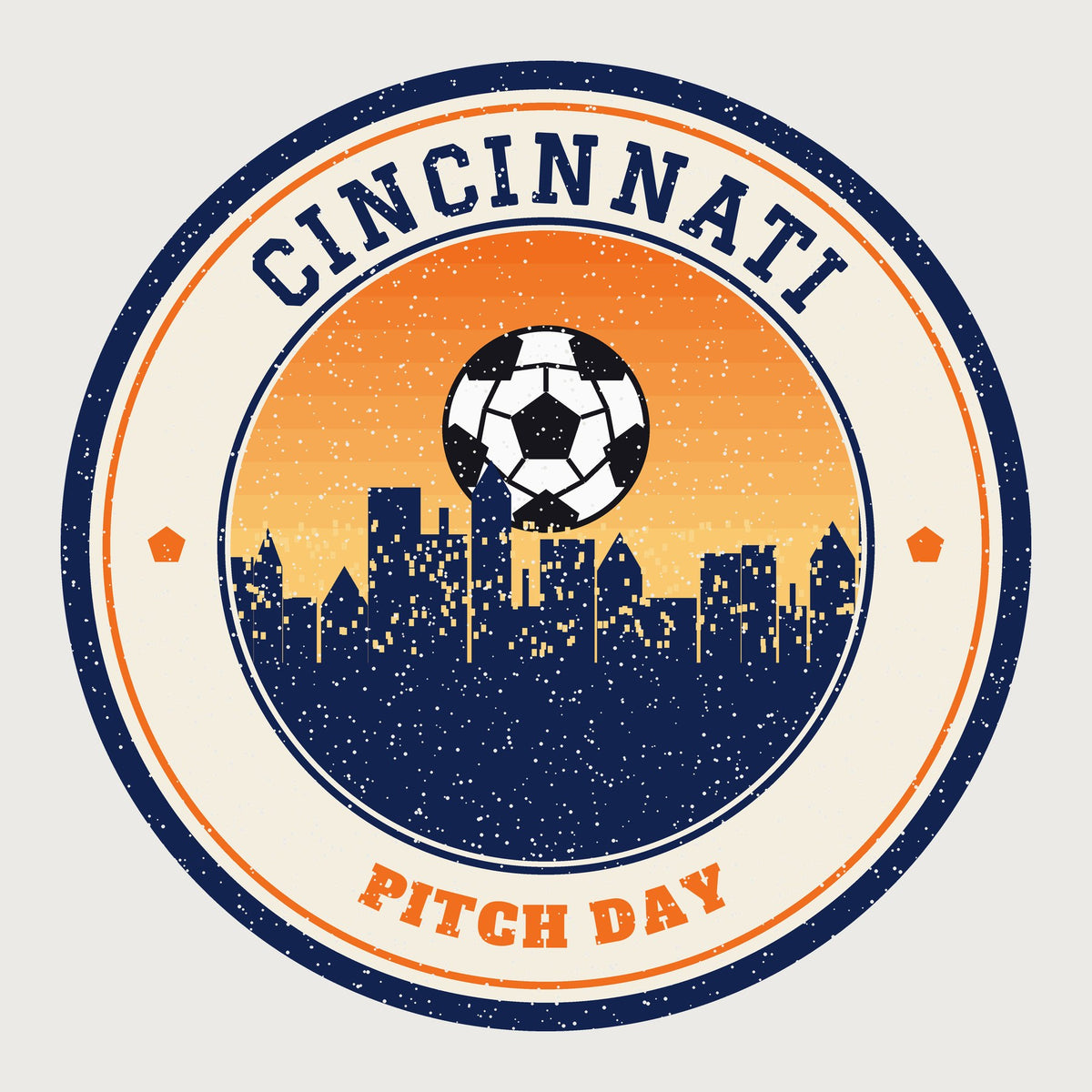 Cincinnati Pitch Day Hoodie graphic