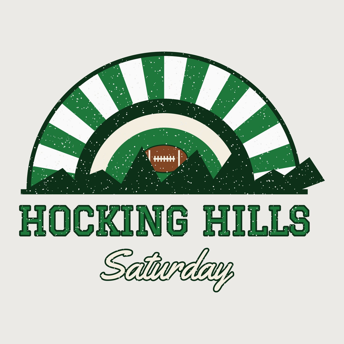 Hocking Hills Saturday Tee graphic