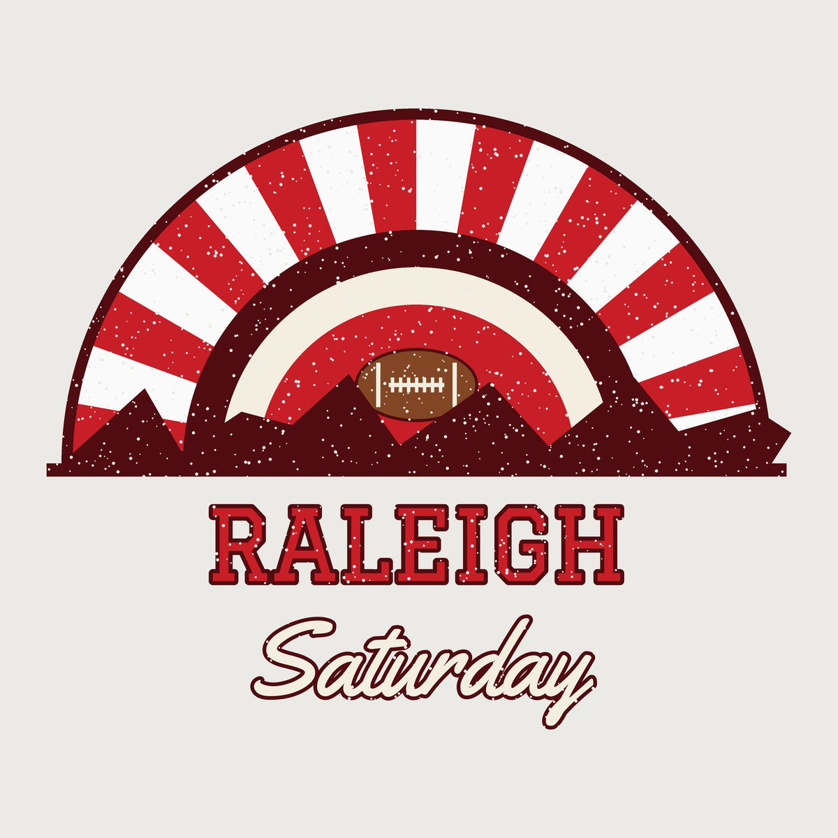 Raleigh Saturday Mug graphic