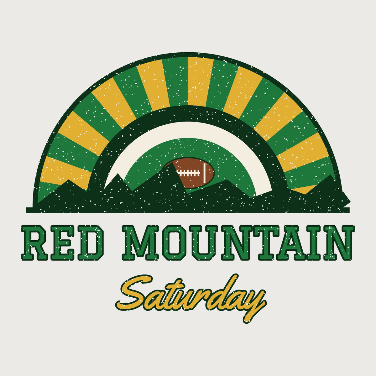 Red Mountain Saturday Mug graphic