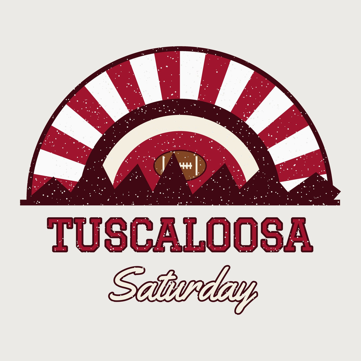 Tuscaloosa Saturday Tee graphic