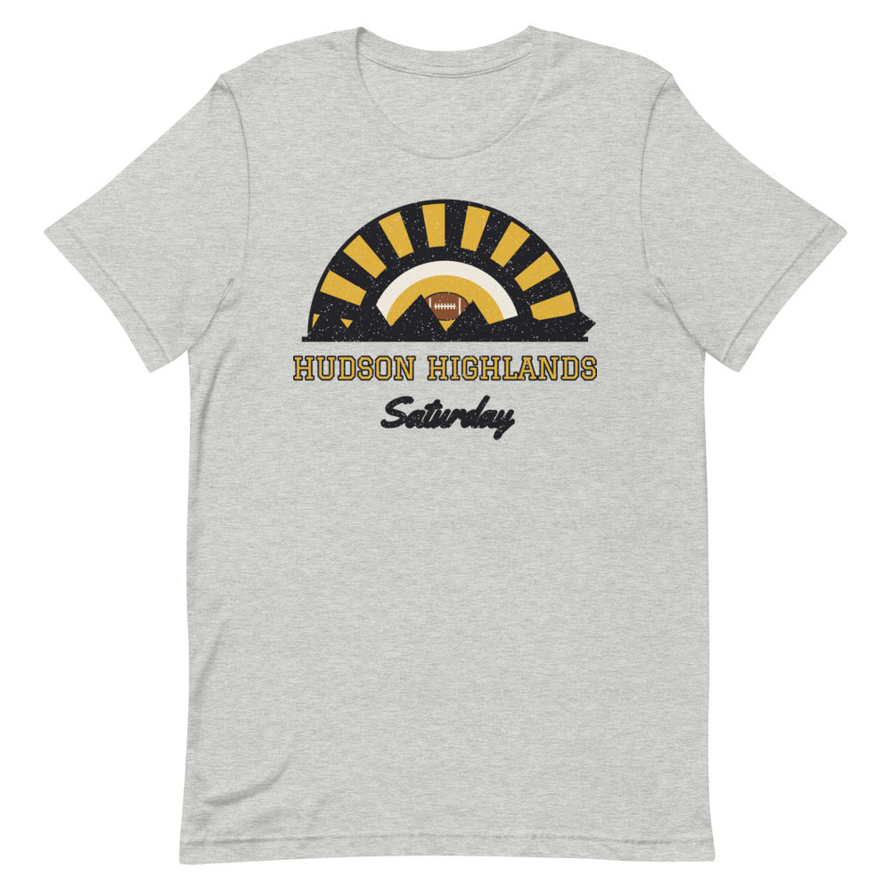 Hudson Highlands Saturday Tee in athletic heather, front