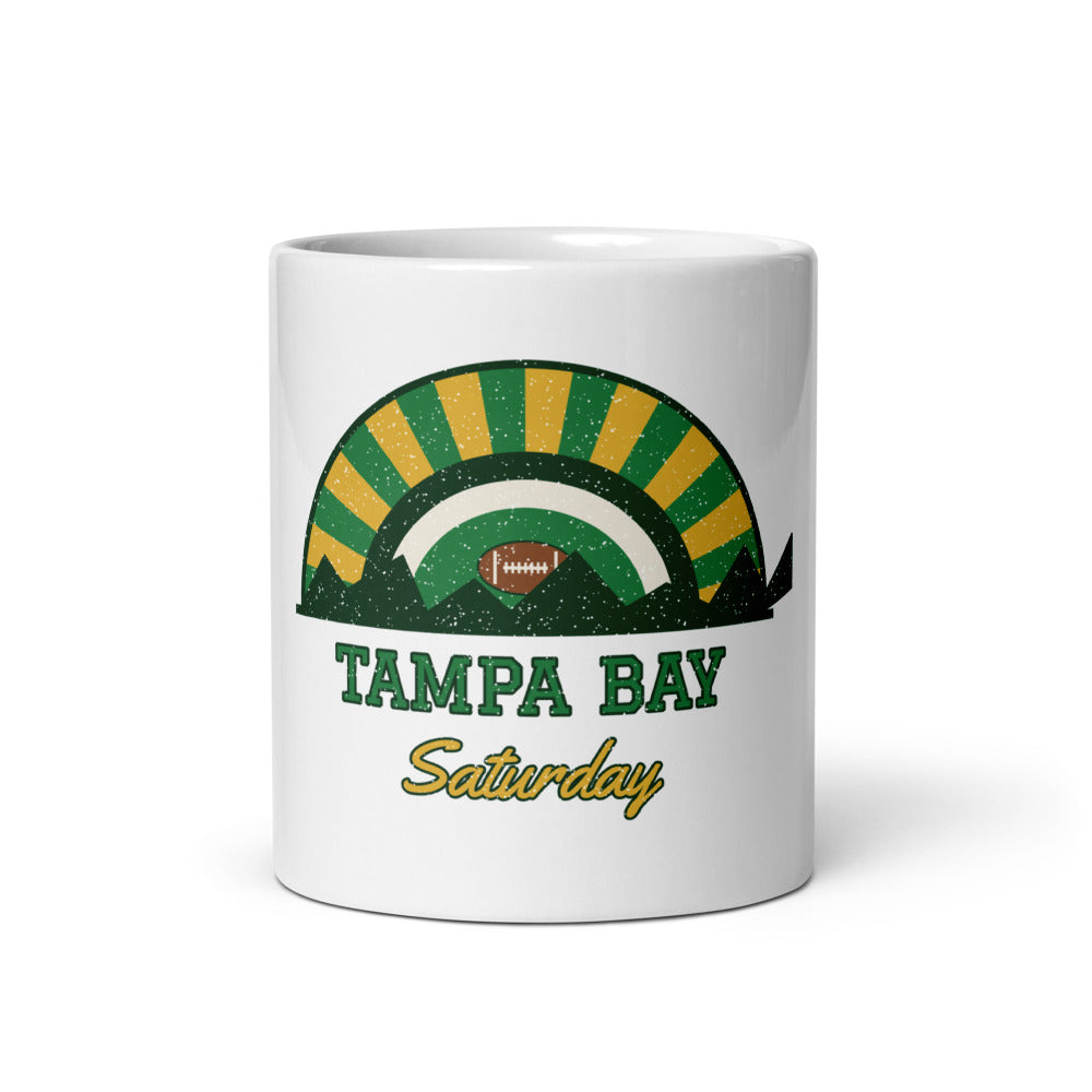 Tampa Bay Saturday Mug in white, front