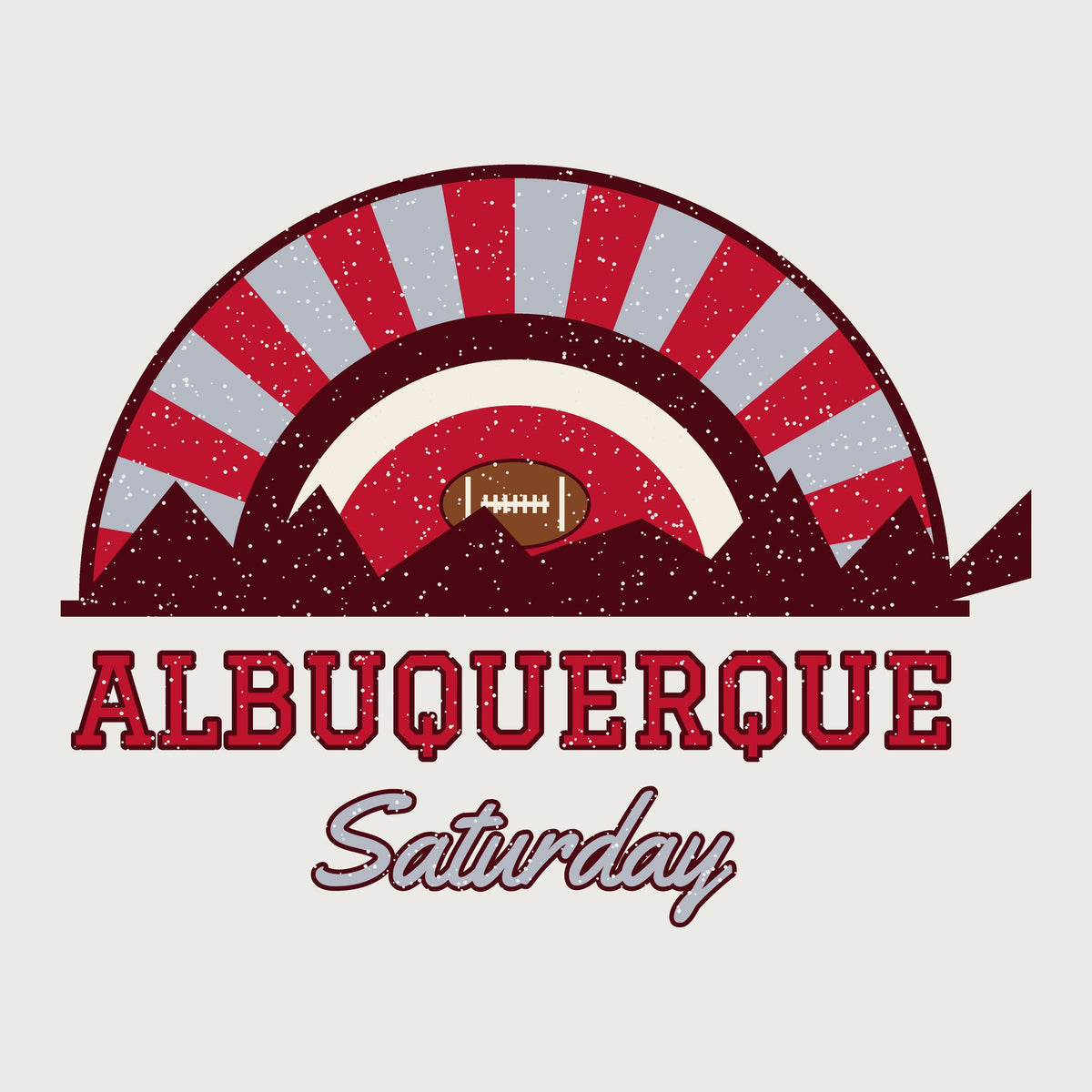 Albuquerque Saturday Tee graphic