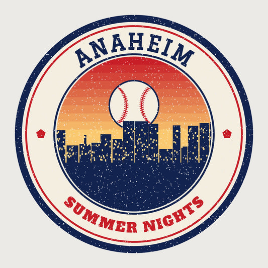 Anaheim Summer Nights Ballpark Mug graphic