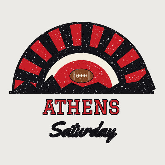 Athens Saturday Tee graphic
