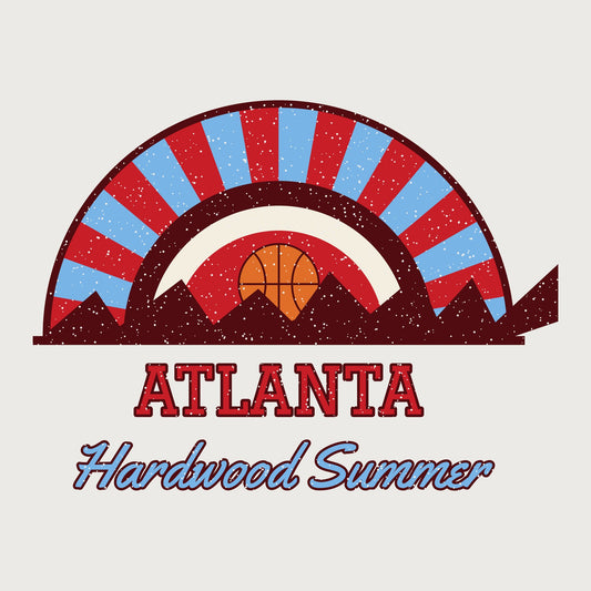 Women's Atlanta Hardwood Summer Tee graphic