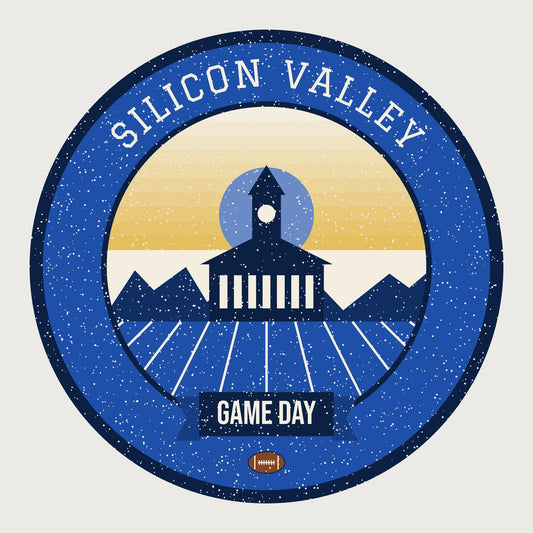 Blue & Gold Silicon Valley Game Day Mug graphic