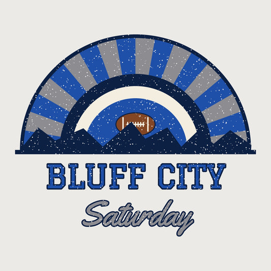 Women's Bluff City Saturday Tee graphic