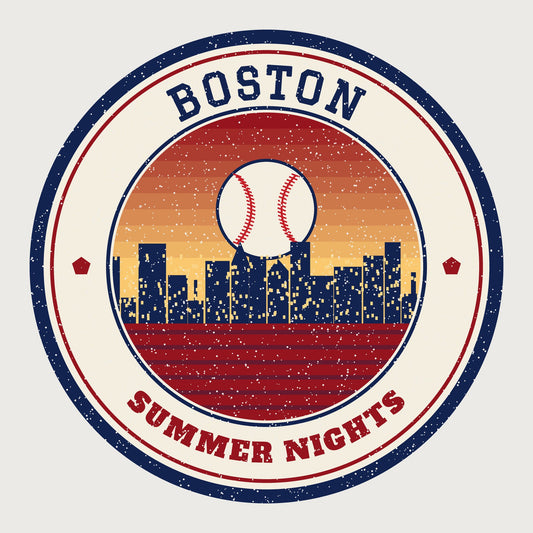 Boston Summer Nights Ballpark Mug graphic