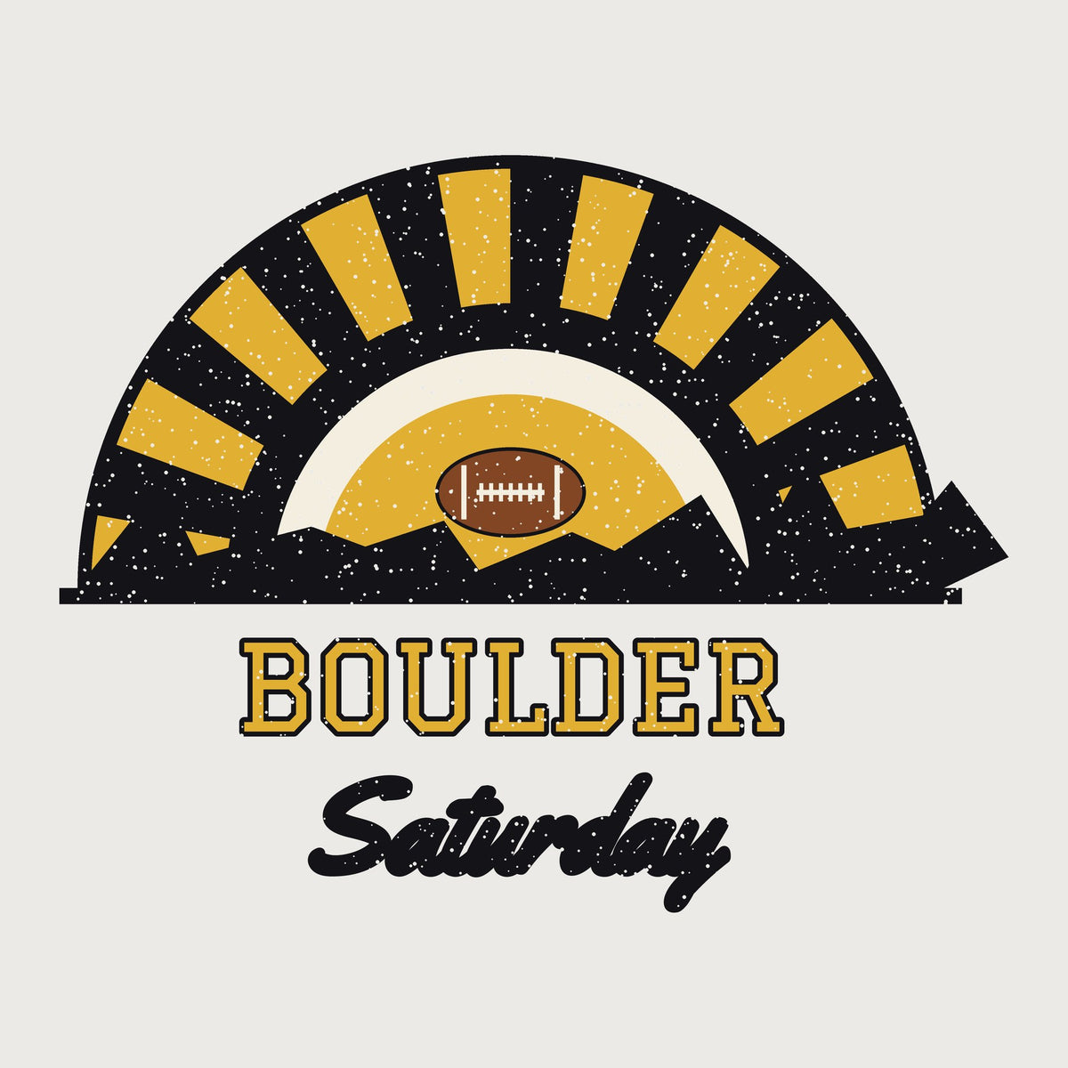Boulder Saturday Mug graphic