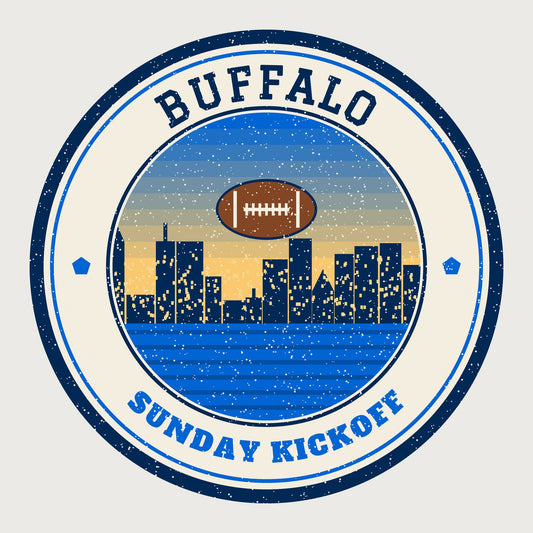 Buffalo Sunday Kickoff Hoodie graphic