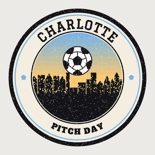 Women's Charlotte Pitch Day Tee graphic
