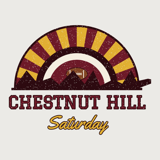 Chestnut Hill Saturday Hoodie graphic