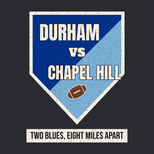 Durham vs Chapel Hill Two Blues graphic