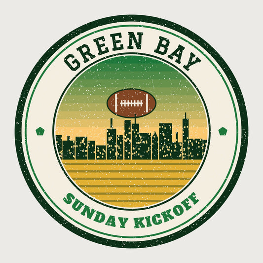 Green Bay Sunday Kickoff Hoodie graphic