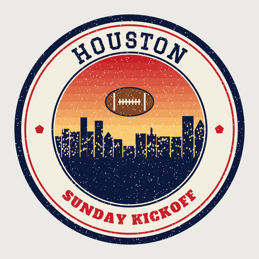 Houston Sunday Kickoff Tee graphic