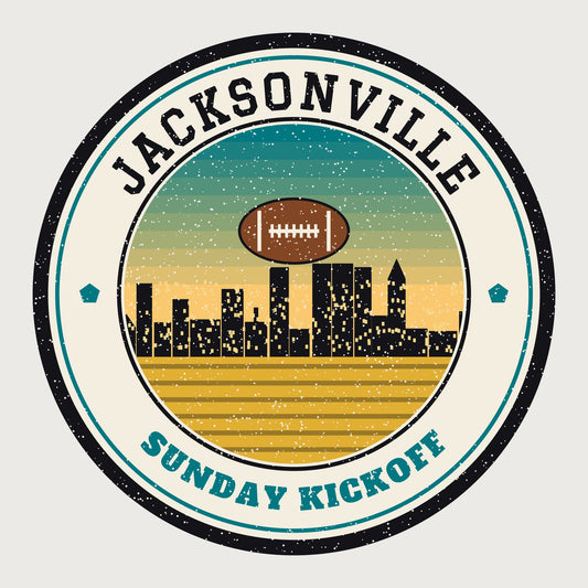 Jacksonville Sunday Kickoff Hoodie graphic