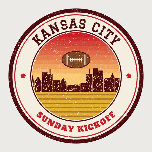 Kansas City Sunday Kickoff Hoodie graphic