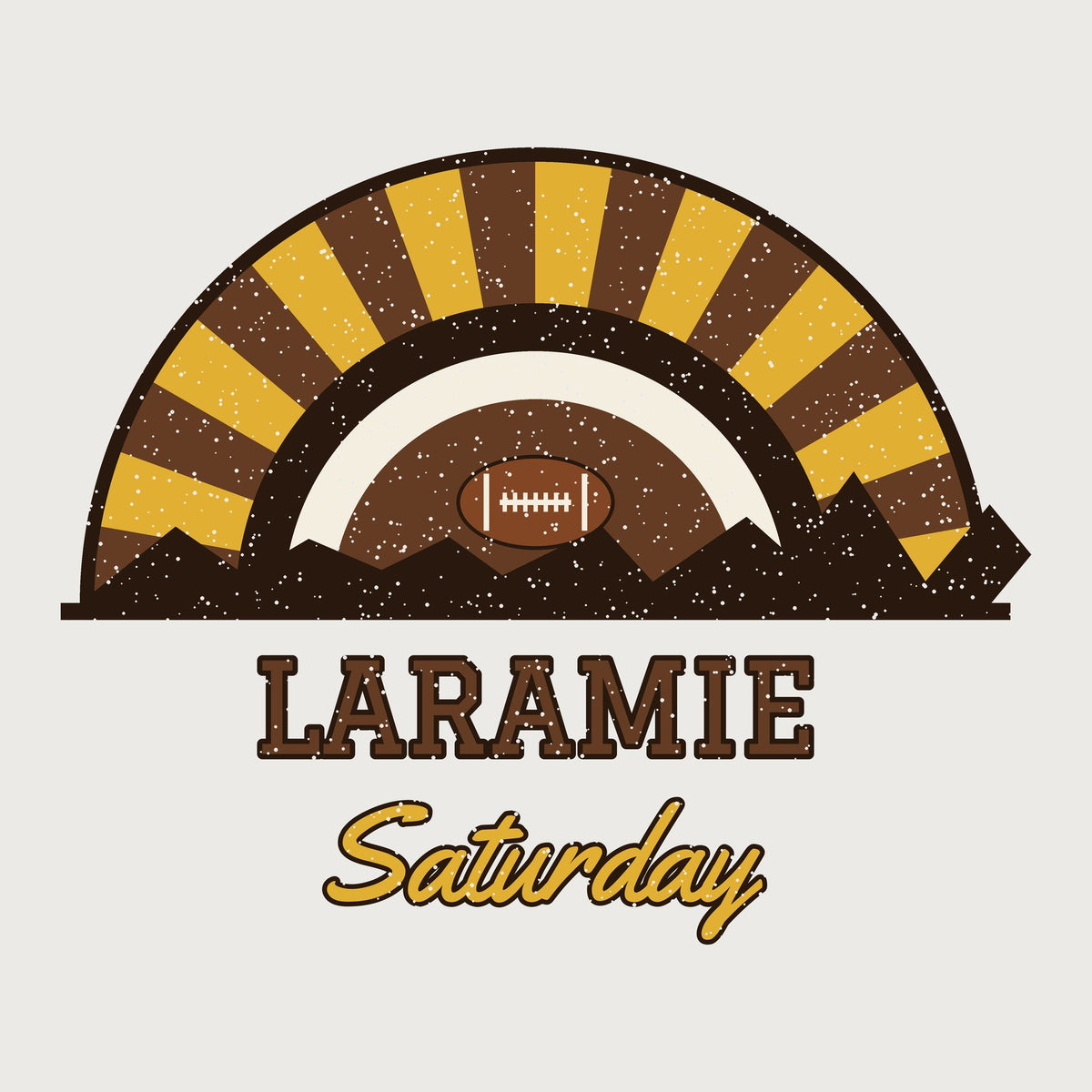 Laramie Saturday Tee graphic