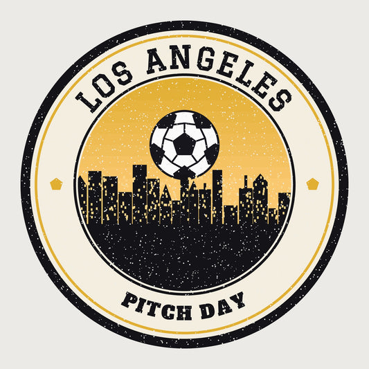 Los Angeles Downtown Pitch Day Hoodie graphic