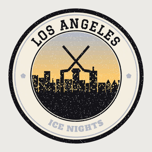 Los Angeles Ice Nights Hoodie graphic