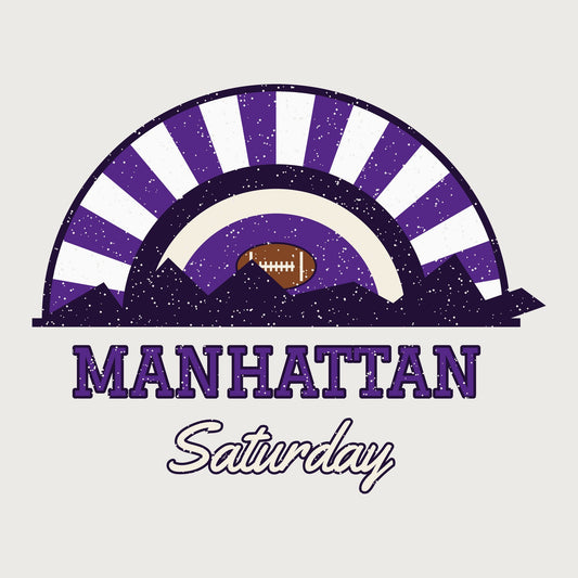 Manhattan Saturday Hoodie graphic