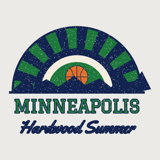 Women's Minneapolis Hardwood Summer Tee graphic