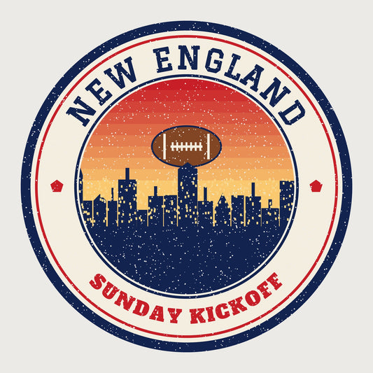 New England Sunday Kickoff Hoodie graphic