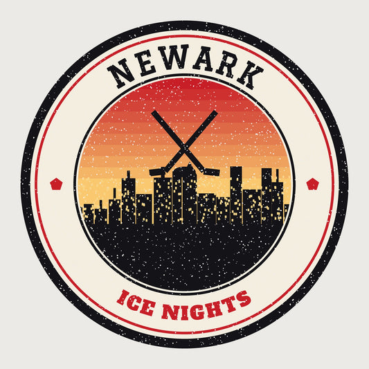 Newark Ice Nights Hoodie graphic