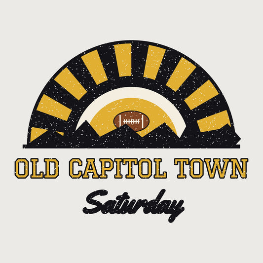 Old Capitol Town Saturday Hoodie graphic