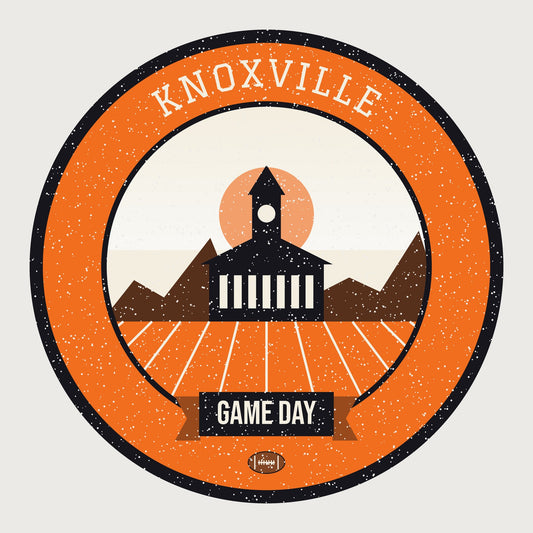 Orange & White Checkerboard Game Day Tee graphic