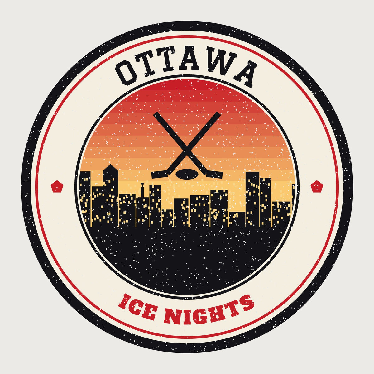 Ottawa Ice Nights Tee graphic
