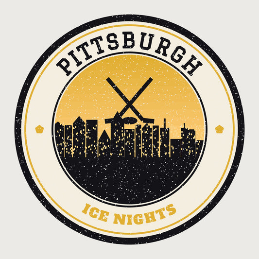Pittsburgh Ice Nights Hoodie graphic