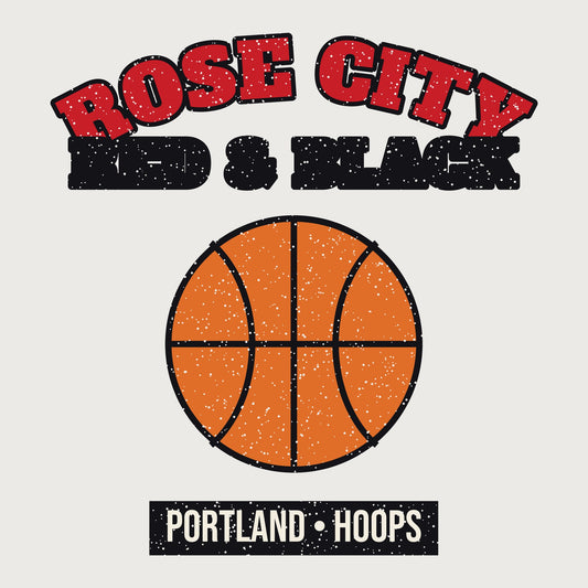 Rose City Red & Black Hoops Mug graphic
