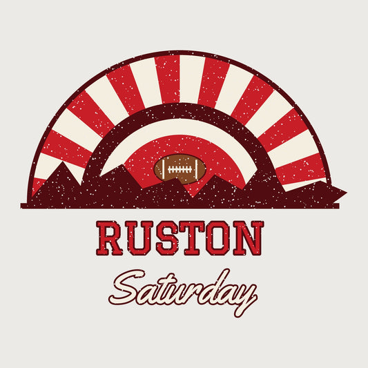 Ruston Saturday Hoodie graphic