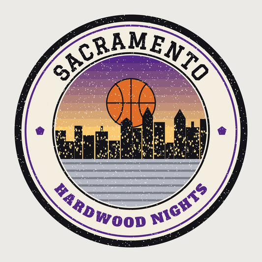 Sacramento Hardwood Nights Hoodie graphic