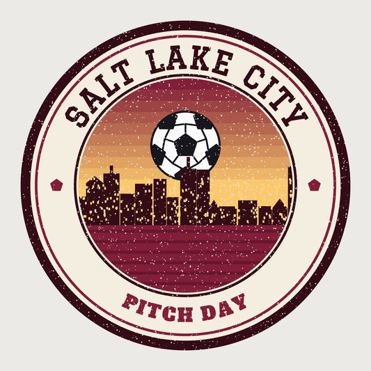 Salt Lake City Pitch Day Hoodie graphic