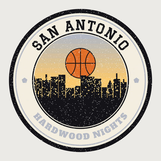 San Antonio Hardwood Nights Tee graphic