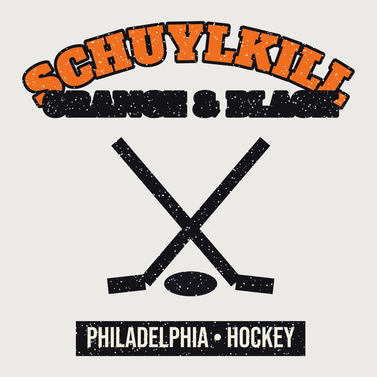 Schuylkill Orange & Black Hockey Mug graphic