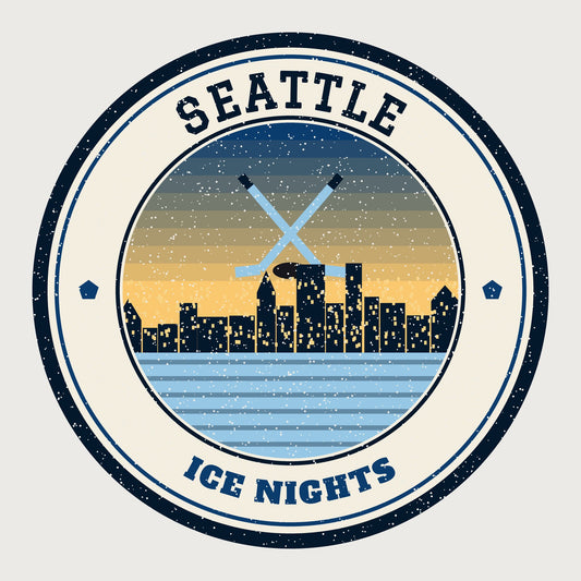 Seattle Ice Nights Hoodie graphic
