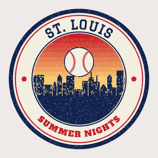 St. Louis Summer Nights Ballpark Hoodie graphic