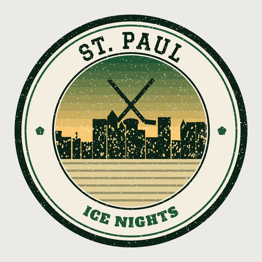 St. Paul Ice Nights Hoodie graphic