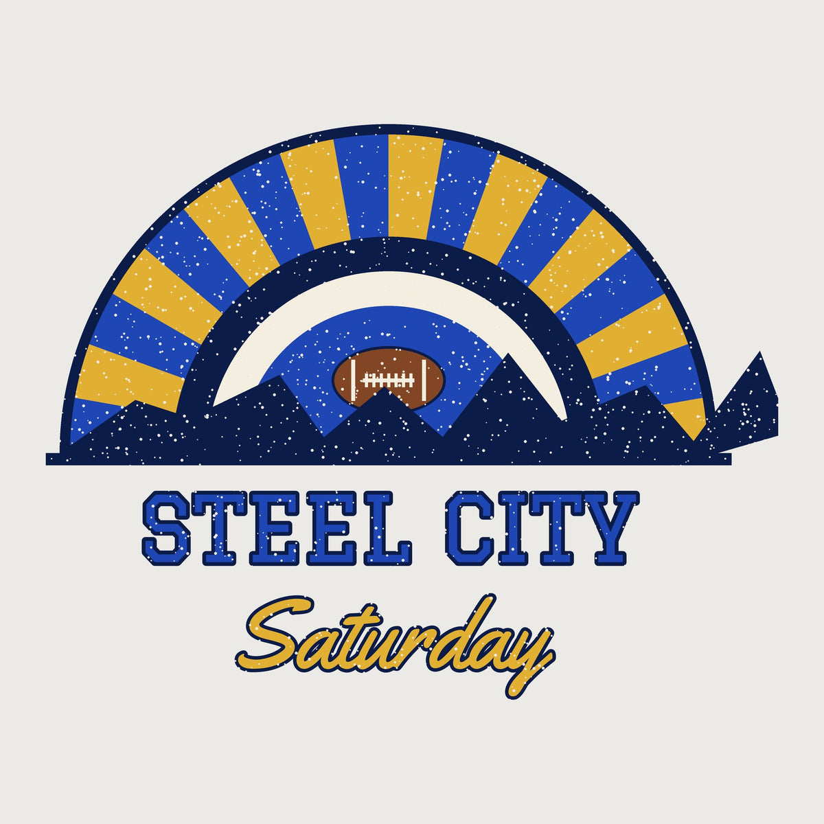 Steel City Saturday Hoodie graphic