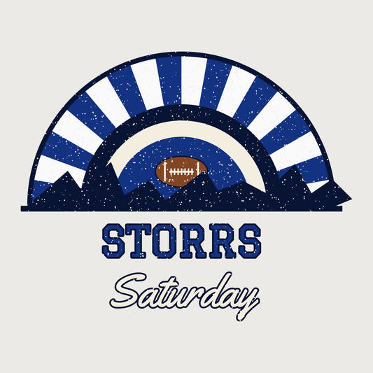 Storrs Saturday Hoodie graphic