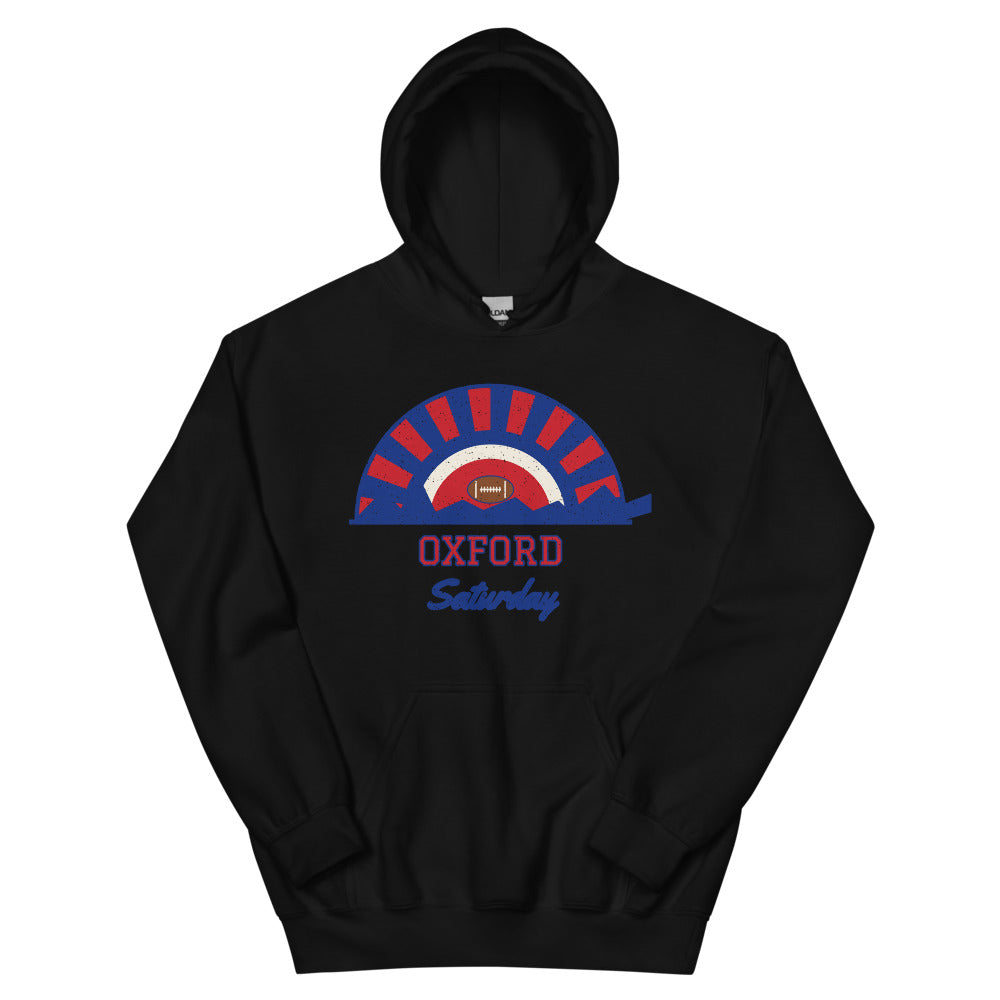Oxford Saturday Hoodie in black, front