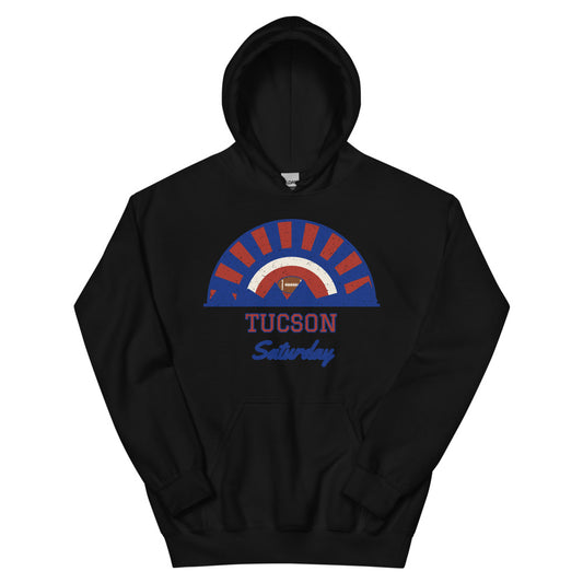 Tucson Saturday Hoodie in black, front