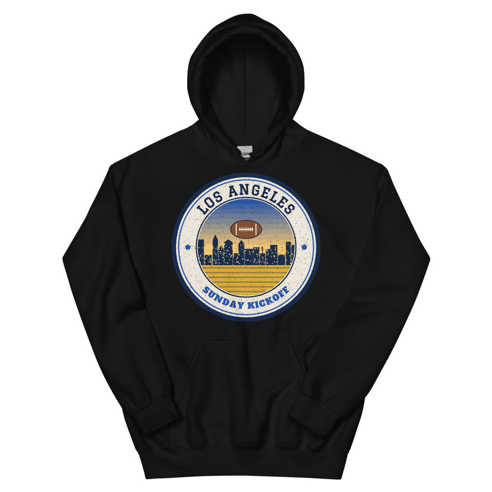 Los Angeles Sunday Kickoff Hoodie in black, front