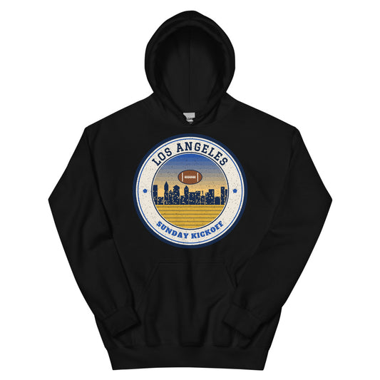 Los Angeles Sunday Kickoff Hoodie in black, front